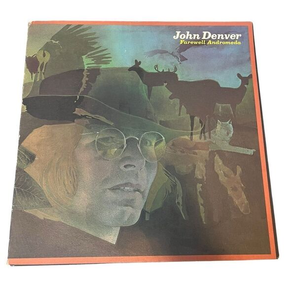 RARE JOHN DENVER - FAREWELL ANDROMEDA 1973 VINYL LP FOLK VINYL RECORD 12” - Picture 2 of 8